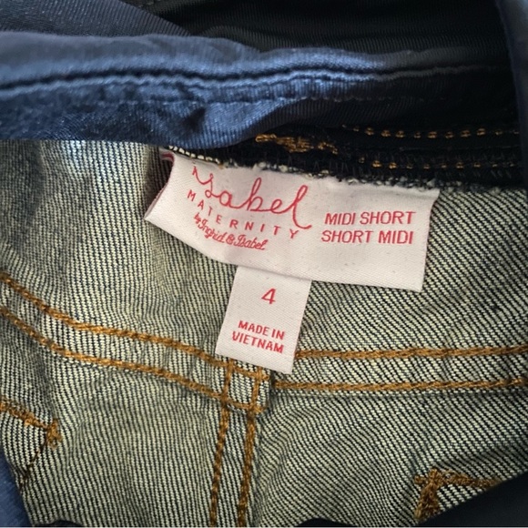 Crossover Panel Midi Shorts - Picture 2 of 10